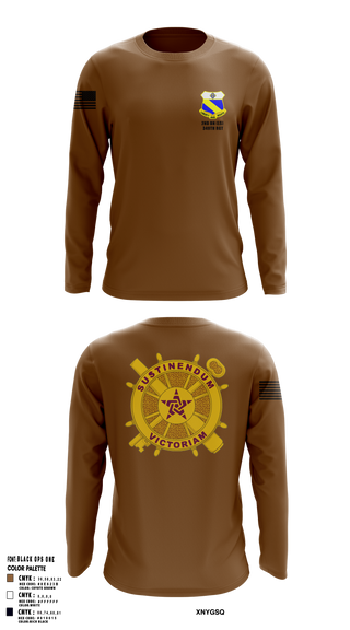 Long Sleeve Performance Shirt, 2nd BN (LS) 349th RGT, , Teamtime, Team time, sublimation, custom sports apparel, team uniforms, spirit wear, spiritwear, sports uniforms, custom shirts, team store, custom team store, fundraiser sports, apparel fundraiser