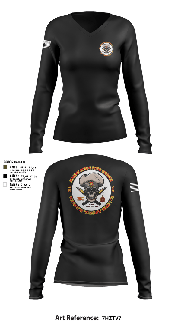 Womens Long Sleeve Vneck Shirt, 1/1, , Teamtime, Team time, sublimation, custom sports apparel, team uniforms, spirit wear, spiritwear, sports uniforms, custom shirts, team store, custom team store, fundraiser sports, apparel fundraiser