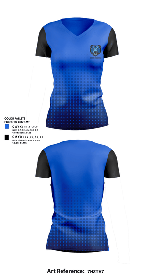 Womens Short Sleeve Vneck Shirt, Cubs Cheer, Cheer, Teamtime, Team time, sublimation, custom sports apparel, team uniforms, spirit wear, spiritwear, sports uniforms, custom shirts, team store, custom team store, fundraiser sports, apparel fundraiser