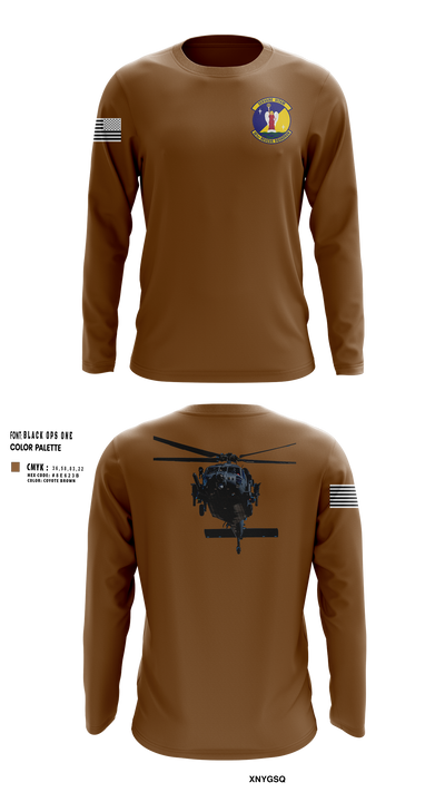 101st rescue squadron Long Sleeve Performance Shirt 30