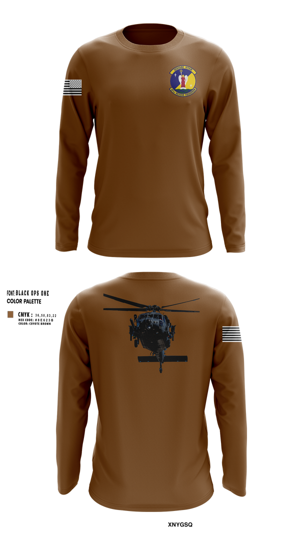Long Sleeve Performance Shirt, 101st rescue squadron, , Teamtime, Team time, sublimation, custom sports apparel, team uniforms, spirit wear, spiritwear, sports uniforms, custom shirts, team store, custom team store, fundraiser sports, apparel fundraiser