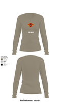 2nd MAW 13014265 Women's Long Sleeve V-neck Shirt - 62