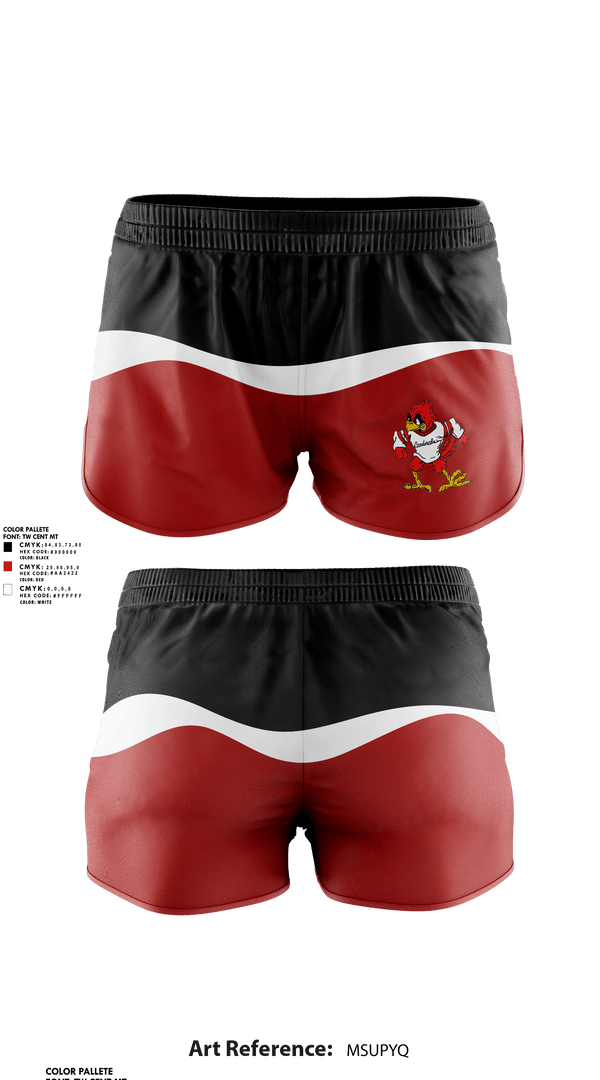 Womens Shorts, Fall Branch Middle School Track and Field, Track & Field, Teamtime, Team time, sublimation, custom sports apparel, team uniforms, spirit wear, spiritwear, sports uniforms, custom shirts, team store, custom team store, fundraiser sports, apparel fundraiser