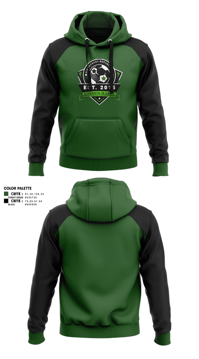 Ridgecrest Republic FC 85531677 Hoodie - 1