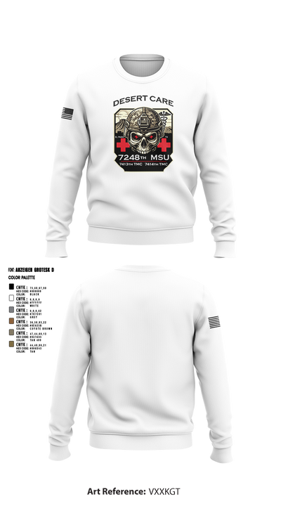7248th MSU 46326477 Crew Neck Sweatshirt - 3