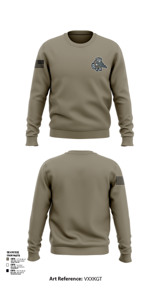 Crew Neck Sweatshirt, 441st Engineer Company, Army, Teamtime, Team time, sublimation, custom sports apparel, team uniforms, spirit wear, spiritwear, sports uniforms, custom shirts, team store, custom team store, fundraiser sports, apparel fundraiser