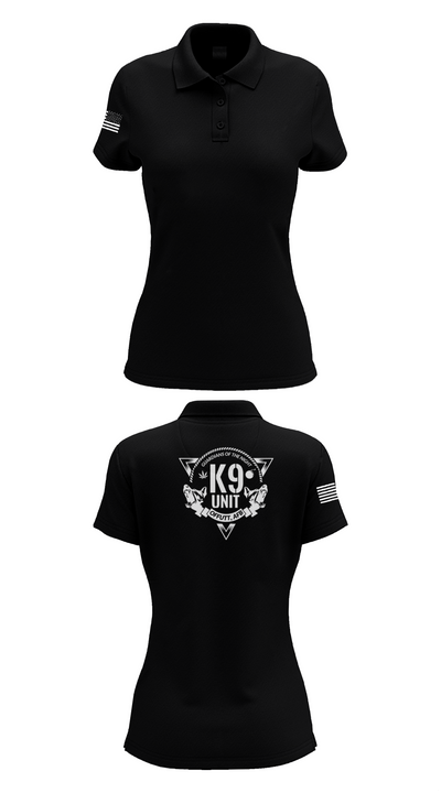 Guardians of the Night 82205307 Women's Short Sleeve Performance Polo  - 35