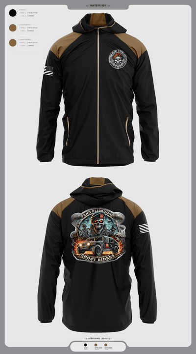 Ghost Riders 85736262 Windbreaker - 1