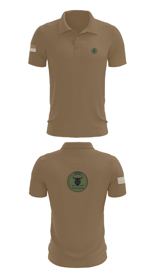 Short Sleeve Performance Polo, Salem County Tactical Operations, , Teamtime, Team time, sublimation, custom sports apparel, team uniforms, spirit wear, spiritwear, sports uniforms, custom shirts, team store, custom team store, fundraiser sports, apparel fundraiser