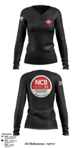 NMCB 25 CTG 56.2 1038255 Women's Long Sleeve V-neck Shirt - 110