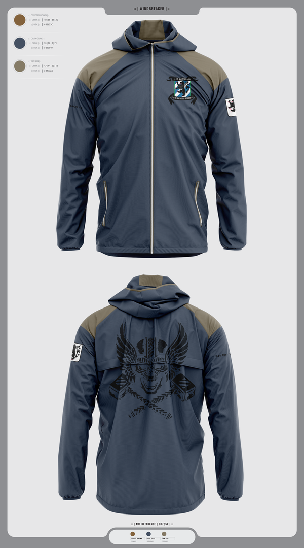 Windbreaker, 1-28 Infantry battalion, , Teamtime, Team time, sublimation, custom sports apparel, team uniforms, spirit wear, spiritwear, sports uniforms, custom shirts, team store, custom team store, fundraiser sports, apparel fundraiser