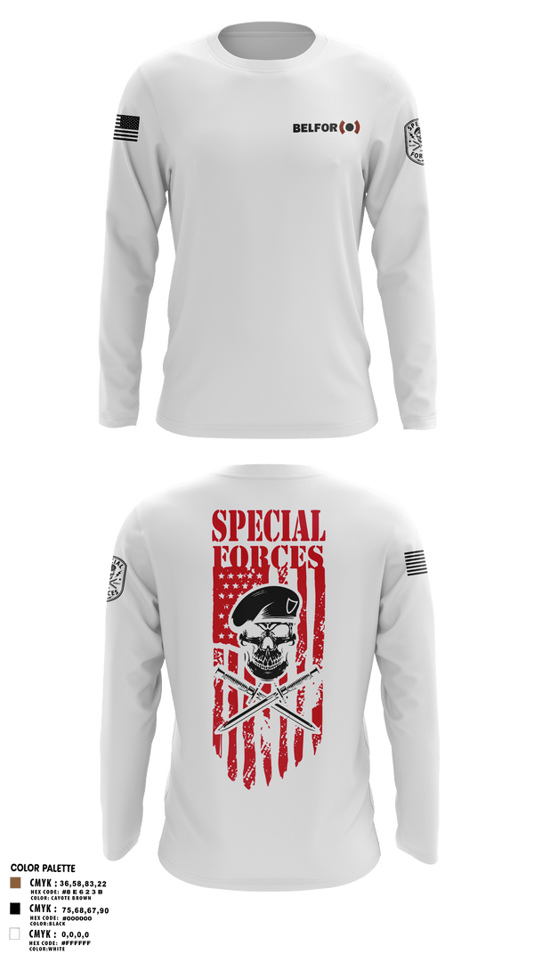 Long Sleeve Performance Shirt, Belfor, , Teamtime, Team time, sublimation, custom sports apparel, team uniforms, spirit wear, spiritwear, sports uniforms, custom shirts, team store, custom team store, fundraiser sports, apparel fundraiser