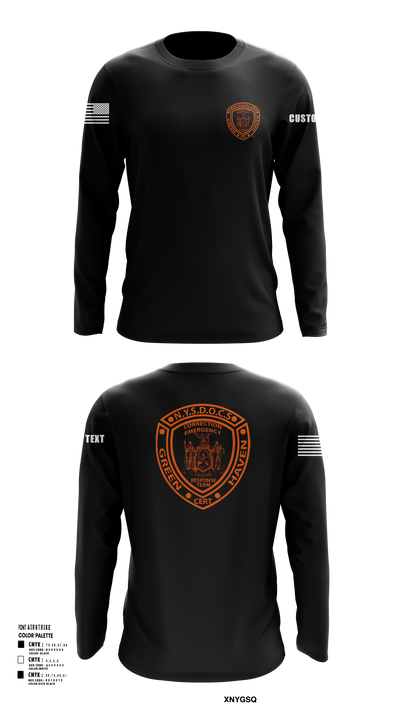 Green Haven CERT 13019233 Long Sleeve Performance Shirt 109