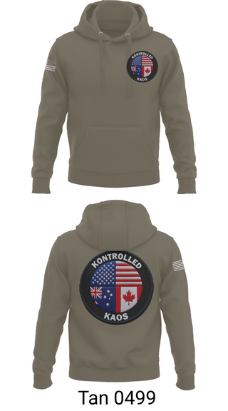 Hoodie, Kontrolled Kaos, E-Sports, Teamtime, Team time, sublimation, custom sports apparel, team uniforms, spirit wear, spiritwear, sports uniforms, custom shirts, team store, custom team store, fundraiser sports, apparel fundraiser