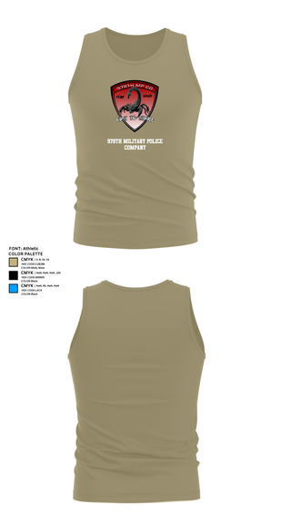 Tank Top, 978th Military Police Company, , Teamtime, Team time, sublimation, custom sports apparel, team uniforms, spirit wear, spiritwear, sports uniforms, custom shirts, team store, custom team store, fundraiser sports, apparel fundraiser