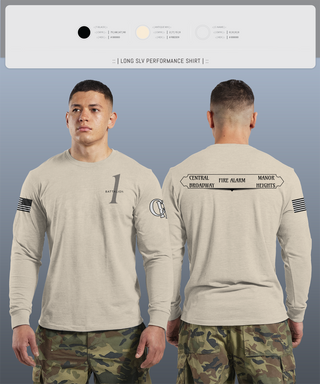 Long Sleeve Performance Shirt, Battalion 1, , Teamtime, Team time, sublimation, custom sports apparel, team uniforms, spirit wear, spiritwear, sports uniforms, custom shirts, team store, custom team store, fundraiser sports, apparel fundraiser
