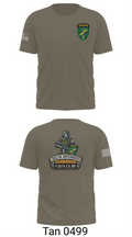 D Co 436th CA BN 62553628 Old School Cotton Feel Shirt - 70