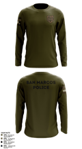 San Marcos Police Drone Unit 43960495 Long Sleeve Performance Shirt 14