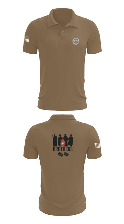 Wpns 1/8 Mortars 40720351 Short Sleeve Performance Polo - 7