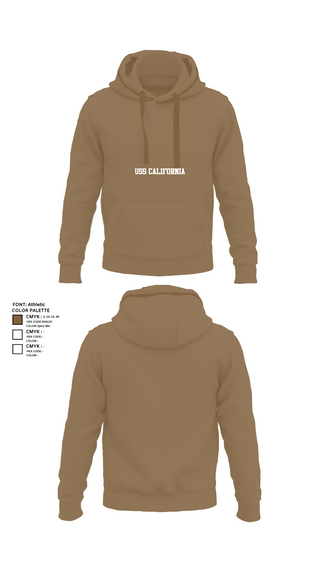 Hoodie, USS California, , Teamtime, Team time, sublimation, custom sports apparel, team uniforms, spirit wear, spiritwear, sports uniforms, custom shirts, team store, custom team store, fundraiser sports, apparel fundraiser
