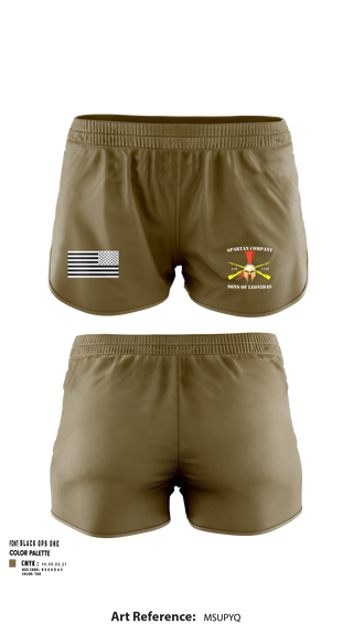 Ranger Panties, Alpha Company 1-138th Infantry Regiment, , Teamtime, Team time, sublimation, custom sports apparel, team uniforms, spirit wear, spiritwear, sports uniforms, custom shirts, team store, custom team store, fundraiser sports, apparel fundraiser