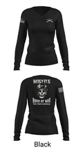 4th platoon misfits 6678865 Women's Long Sleeve V-neck Shirt - 37