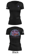 1-228 HHC Phantoms 17599849 Women's Short Sleeve V-neck Shirt - 28