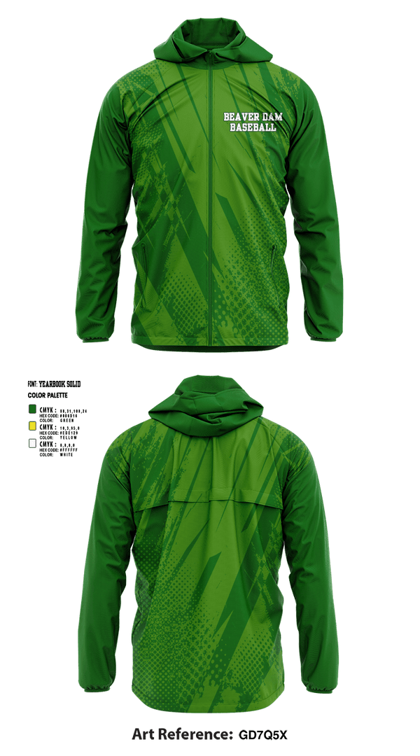 Windbreaker, Beaver Dam, Baseball, Teamtime, Team time, sublimation, custom sports apparel, team uniforms, spirit wear, spiritwear, sports uniforms, custom shirts, team store, custom team store, fundraiser sports, apparel fundraiser