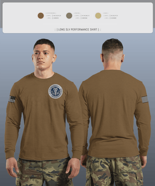 Long Sleeve Performance Shirt, PREVENTATIVE MEDICINE, , Teamtime, Team time, sublimation, custom sports apparel, team uniforms, spirit wear, spiritwear, sports uniforms, custom shirts, team store, custom team store, fundraiser sports, apparel fundraiser