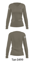 South Farmingdale Fire Department 19650951 Women's Long Sleeve V-neck Shirt - 77