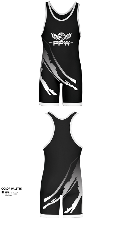 PHOENIX PRO WRESTLING 42608875 Wrestling Singlet - 1