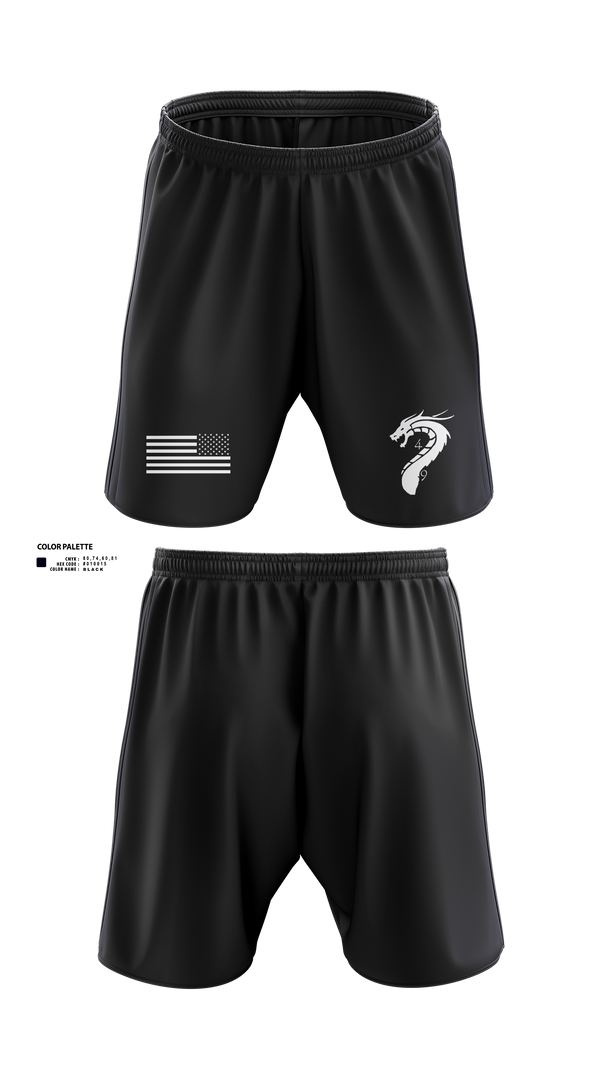 Athletic Shorts With Pockets, 4-9 Infantry 4/2SBCT, , Teamtime, Team time, sublimation, custom sports apparel, team uniforms, spirit wear, spiritwear, sports uniforms, custom shirts, team store, custom team store, fundraiser sports, apparel fundraiser