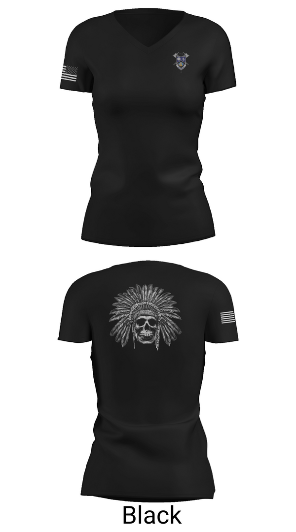 Womens Short Sleeve Vneck Shirt, 2-23IN CRAZYHORSE CO., , Teamtime, Team time, sublimation, custom sports apparel, team uniforms, spirit wear, spiritwear, sports uniforms, custom shirts, team store, custom team store, fundraiser sports, apparel fundraiser