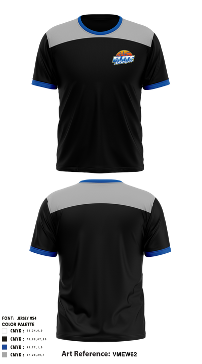 Elite Mixtapes 34822869 Short Sleeve Performance Shirt - 6