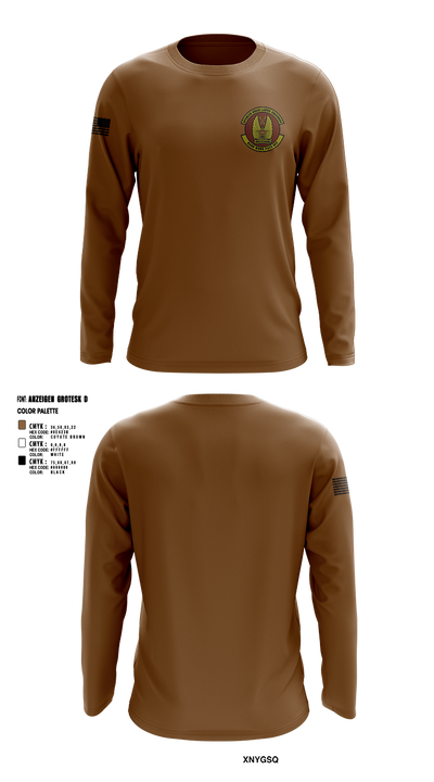 Spencer Brian LaBrie Squadron 3444583 Long Sleeve Performance Shirt 1