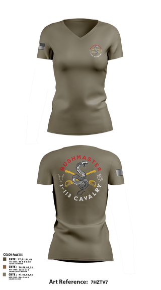 Womens Short Sleeve Vneck Shirt, 1-113 Calvary, , Teamtime, Team time, sublimation, custom sports apparel, team uniforms, spirit wear, spiritwear, sports uniforms, custom shirts, team store, custom team store, fundraiser sports, apparel fundraiser