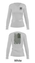 Travis Manion 82293447 Women's Long Sleeve V-neck Shirt - 16