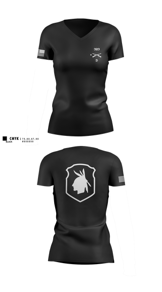 Womens Short Sleeve Vneck Shirt, D 4-323, , Teamtime, Team time, sublimation, custom sports apparel, team uniforms, spirit wear, spiritwear, sports uniforms, custom shirts, team store, custom team store, fundraiser sports, apparel fundraiser