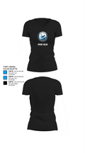 SPIKE NLOS 52924735 Women's Short Sleeve V-neck Shirt - 37