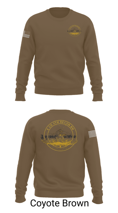 E Co 4th Recon BN 66844885 Crew Neck Sweatshirt - 5