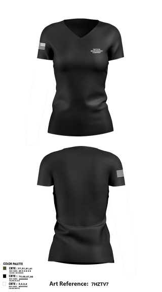 Womens Short Sleeve Vneck Shirt, Tactical Maintenance Company, Marines, Teamtime, Team time, sublimation, custom sports apparel, team uniforms, spirit wear, spiritwear, sports uniforms, custom shirts, team store, custom team store, fundraiser sports, apparel fundraiser