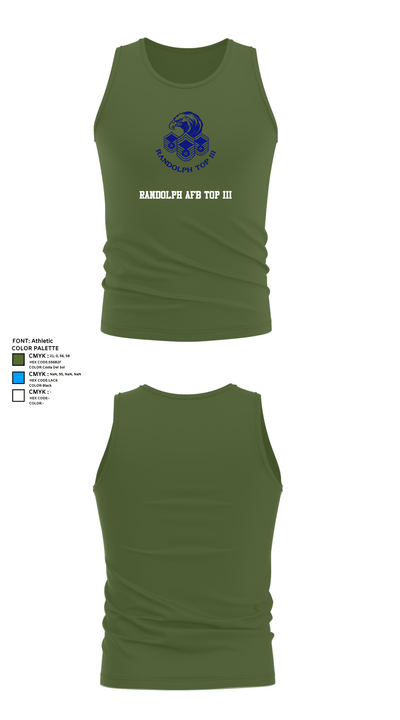 Randolph AFB Top III 66201325 Tank Top - 59