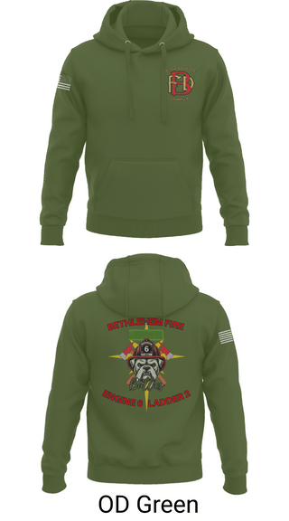 Hoodie, Bethlehem Fire Department E6/L2, , Teamtime, Team time, sublimation, custom sports apparel, team uniforms, spirit wear, spiritwear, sports uniforms, custom shirts, team store, custom team store, fundraiser sports, apparel fundraiser