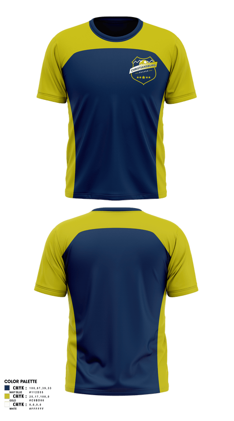 Short Sleeve Performance Shirt, Christiansburg Soccer Club, Men's Soccer, Teamtime, Team time, sublimation, custom sports apparel, team uniforms, spirit wear, spiritwear, sports uniforms, custom shirts, team store, custom team store, fundraiser sports, apparel fundraiser