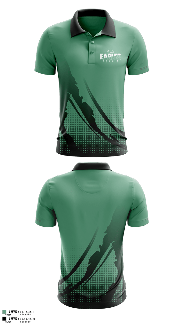 Short Sleeve Performance Polo, Covenant Christian High School Tennis, Tennis, Teamtime, Team time, sublimation, custom sports apparel, team uniforms, spirit wear, spiritwear, sports uniforms, custom shirts, team store, custom team store, fundraiser sports, apparel fundraiser