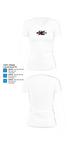 Forreston High School Track and Field 13556673 Women's Short Sleeve V-neck Shirt - 18