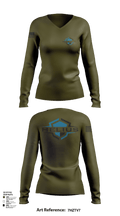 Helius Women's Long Sleeve V-neck Shirt - 3