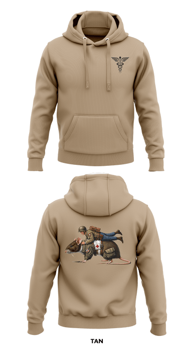 Ratpack 1-319th AFAR 82nd ABN 44099862 Hoodie - 43