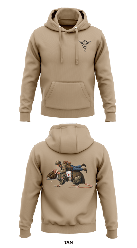 Hoodie, Ratpack 1-319th AFAR 82nd ABN, , Teamtime, Team time, sublimation, custom sports apparel, team uniforms, spirit wear, spiritwear, sports uniforms, custom shirts, team store, custom team store, fundraiser sports, apparel fundraiser
