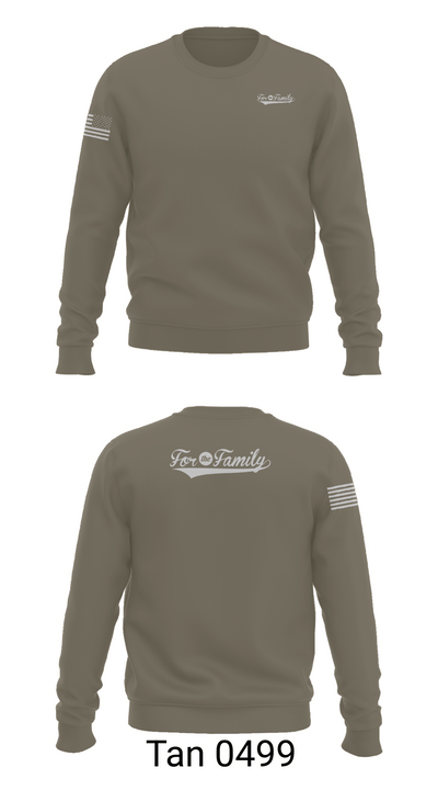 For The Family 85237509 Crew Neck Sweatshirt - 62